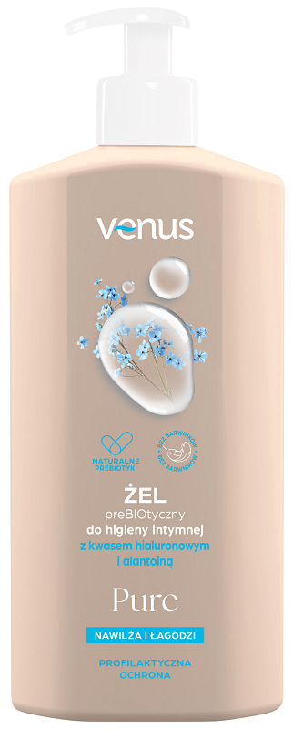 Venus Pure prebiotyczny żel do higieny intymnej z dozownikiem 500ml