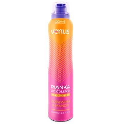 Venus Żurawina & Mango pianka do golenia dla kobiet 200ml