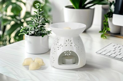 Bispol KWZ95 ceramiczny kominek do wosków zapachowych Aura 1 sztuka