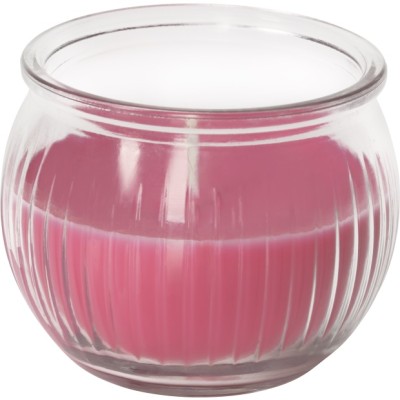 Bispol Aura sn69-428 PŁATKI KWIATÓW świeca zapachowa w karbowanym szkle - 18h