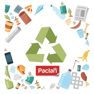 Paclan brązowe worki na śmieci do segregacji bio odpady 120L 10 szt.