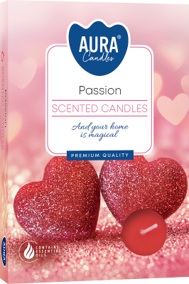 Bispol Passion podgrzewacze zapachowe P15-380, 6 szt.