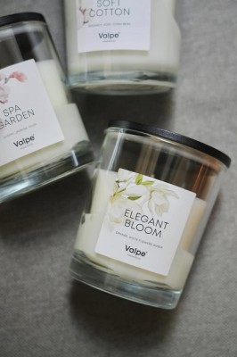 Bispol sn95d-254 Valpe - OGRÓD SPA świeca zapachowa w szkle z drewnianym wieczkiem - 50H