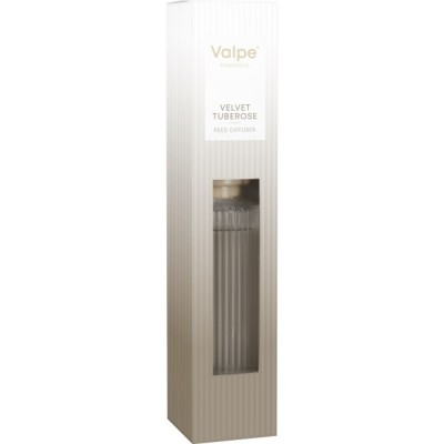 Bispol VD-002-462 Valpe AKSAMITNA TUBEROZA dyfuzor zapachowy w prążkowanym szkle - 135ml