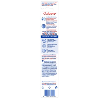 Colgate Advanced White Medium szczoteczka do zębów 1 szt.
