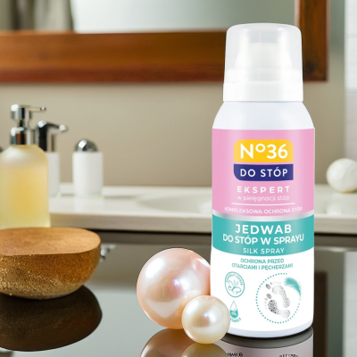 No36 jedwab do stóp w sprayu 75ml
