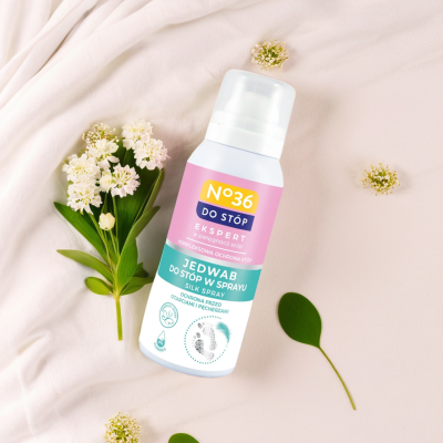 No36 jedwab do stóp w sprayu 75ml