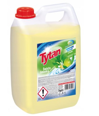 Tytan Świeża limonka uniwersalny płyn 5kg