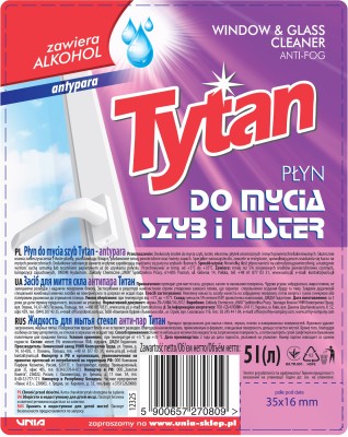 Tytan Anty-Para płyn do mycia szyb 5kg