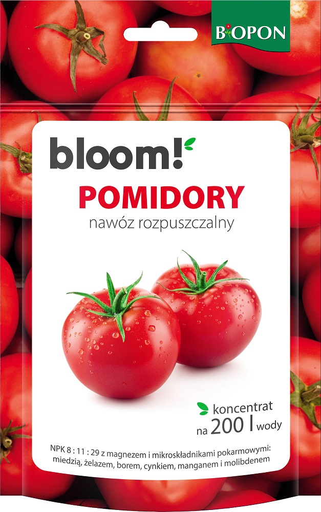Bopon bloom! Pomidory - nawóz rozpuszczalny BiOPON 200g