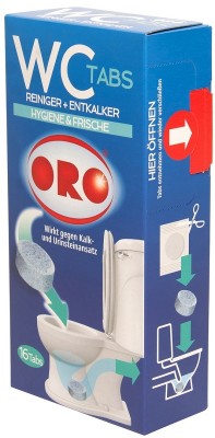 Oro tabletki do czyszczenia WC 16 sztuk x 25g