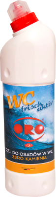 Oro WC Frisch Aktiv żel do usuwania osadów w WC 750ml