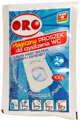 Oro pianotwórczy proszek do czyszczenia wc 100g