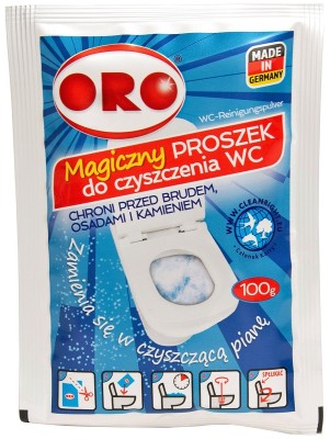 Oro pianotwórczy proszek do czyszczenia wc 100g