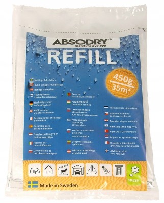 Oro Fresh pochłaniacz wilgoci wkłady uzupełniające 2 x 450g