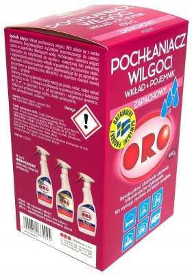 Oro Fresh pochłaniacz wilgoci urządzenie + wkład 450g