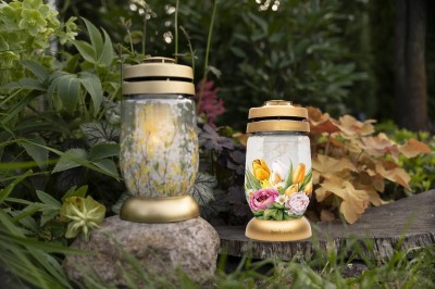 Bolsius Wiosna lampion 3s 19 znicz 6 sztuk