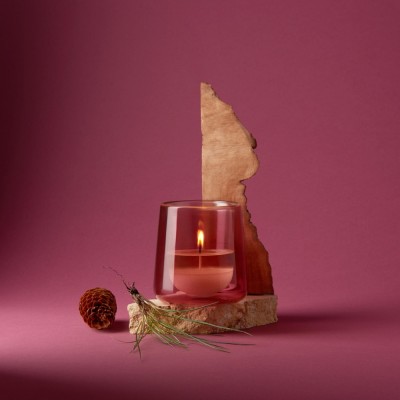 Bolsius Cleanlight Drzewo sandałowe i Wetiweria świecznik z zapachową wkładką