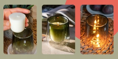 Bolsius Cleanlight Gardenia i Figa wkład zapachowy do świecznika  2 sztuki