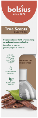 Bolsius True Scents DRZEWO AGAROWE dyfuzor zapachowy z patyczkami - 60ml
