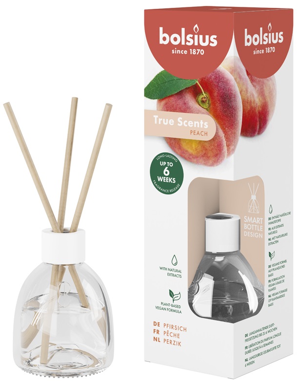 Bolsius True Scents Brzoskwinia zapachowy dyfuzor 60ml