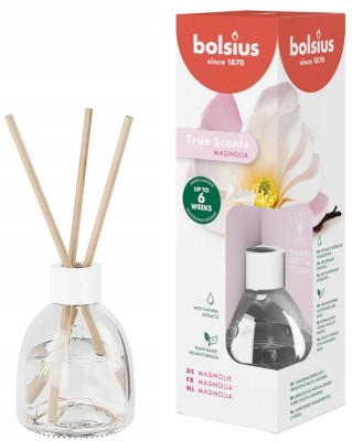 Bolsius True Scents MAGNOLIA dyfuzor zapachowy z patyczkami - 60ml