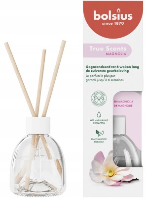 Bolsius True Scents MAGNOLIA dyfuzor zapachowy z patyczkami - 60ml