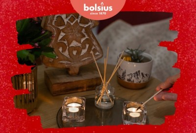 Bolsius True Scents JABŁKO - CYNAMON dyfuzor zapachowy z patyczkami - 60ml