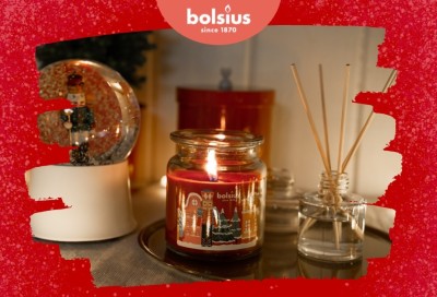 Bolsius True Scents JABŁKO - CYNAMON dyfuzor zapachowy z patyczkami - 60ml