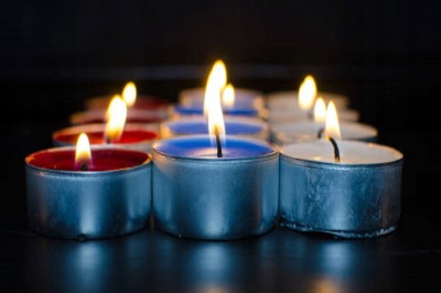 Bolsius Multi Coloured Lawenda podgrzewacze zapachowe 3,5 godzinne - 18 sztuk