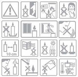 Bolsius Bordo świeca stołowa szpica 240/23 - 100 sztuk