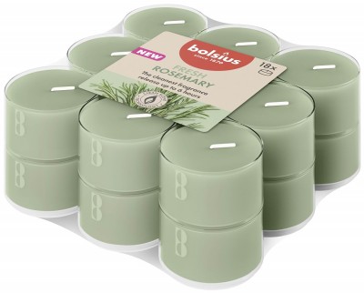 Bolsius True Scents Rozmaryn podgrzewacze zapachowe 6 godzinne - 18 sztuk