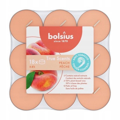 Bolsus True Scents Brzoskwinia podgrzewacze zapachowe 4 godzinne - 18 sztuk