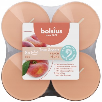 Bolsus True Scents Brzoskwinia podgrzewacze zapachowe Maxi 8 godzinne - 8 sztuk