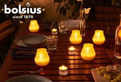 Bolsius True Citronella świece zapachowe Maxi lights 8 godzinne 8 sztuk