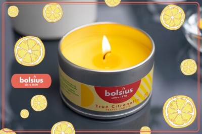 Bolsius True Citronella świeca zapachowa 49/80 w puszce