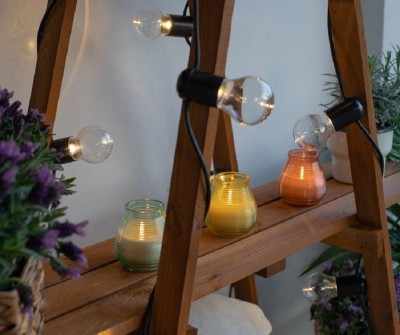 Bolsius Patiolight Citronella Zielona świeca zapachowa 94/91 w szkle