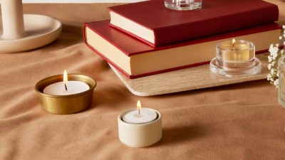 Bolsius podgrzewacze bezzapachowe białe 3,5 godzinne w stosie 27 sztuk