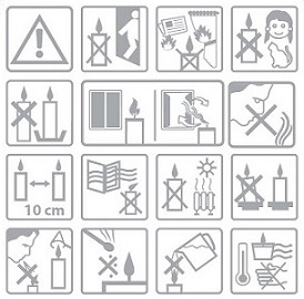 Bolsius Kremowa świeca pieńkowa 80/48