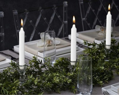 Bolsius Biała świeca stołowa 180/21,3mm - 45 sztuk