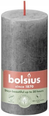Bolsius Rustic Shine Burzowy Szary świeca dekoracyjna 100/50