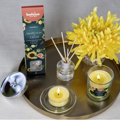 Bolsius Floral Fusion Słonecznik i Cytrusy dyfuzor zapachowy 30ml