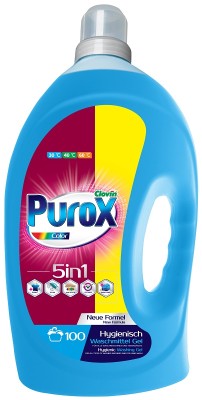 Purox Color żel do prania tkanin jasnych i kolorowych 3l