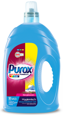 Purox Color żel do prania tkanin jasnych i kolorowych 4,3l