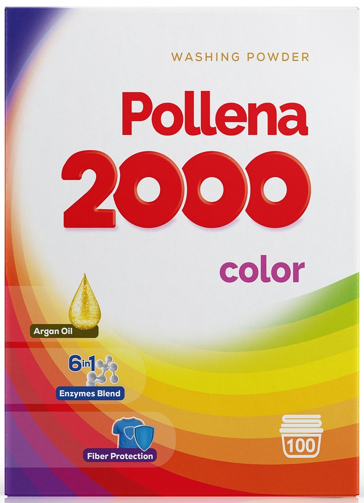 Pollena 2000 proszek do prania kolorowych tkanin 5,5kg