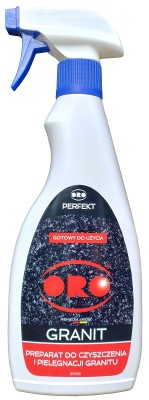 Preparat płyn do czyszczenia pielęgnacji GRANITU gotowy ORO PERFEKT - 0,5L