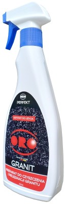 Preparat płyn do czyszczenia pielęgnacji GRANITU gotowy ORO PERFEKT - 0,5L