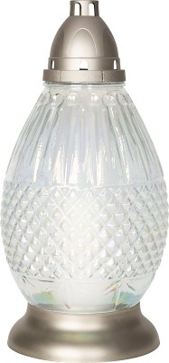 Bispol 5039 bezbarwny znicz szklany 4 sztuki