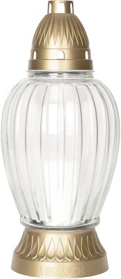 Bispol 4080 bezbarwny znicz szklany 4 sztuki