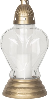 Bispol 4079 bezbarwny znicz szklany 6 sztuk